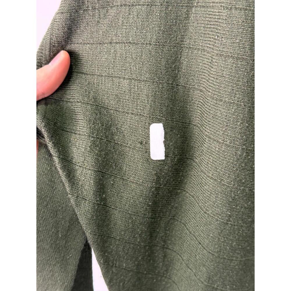 Victor Alfaro x RTR Green Off Shoulder Sweater Dress Size M with Small Hole - Picture 7 of 7